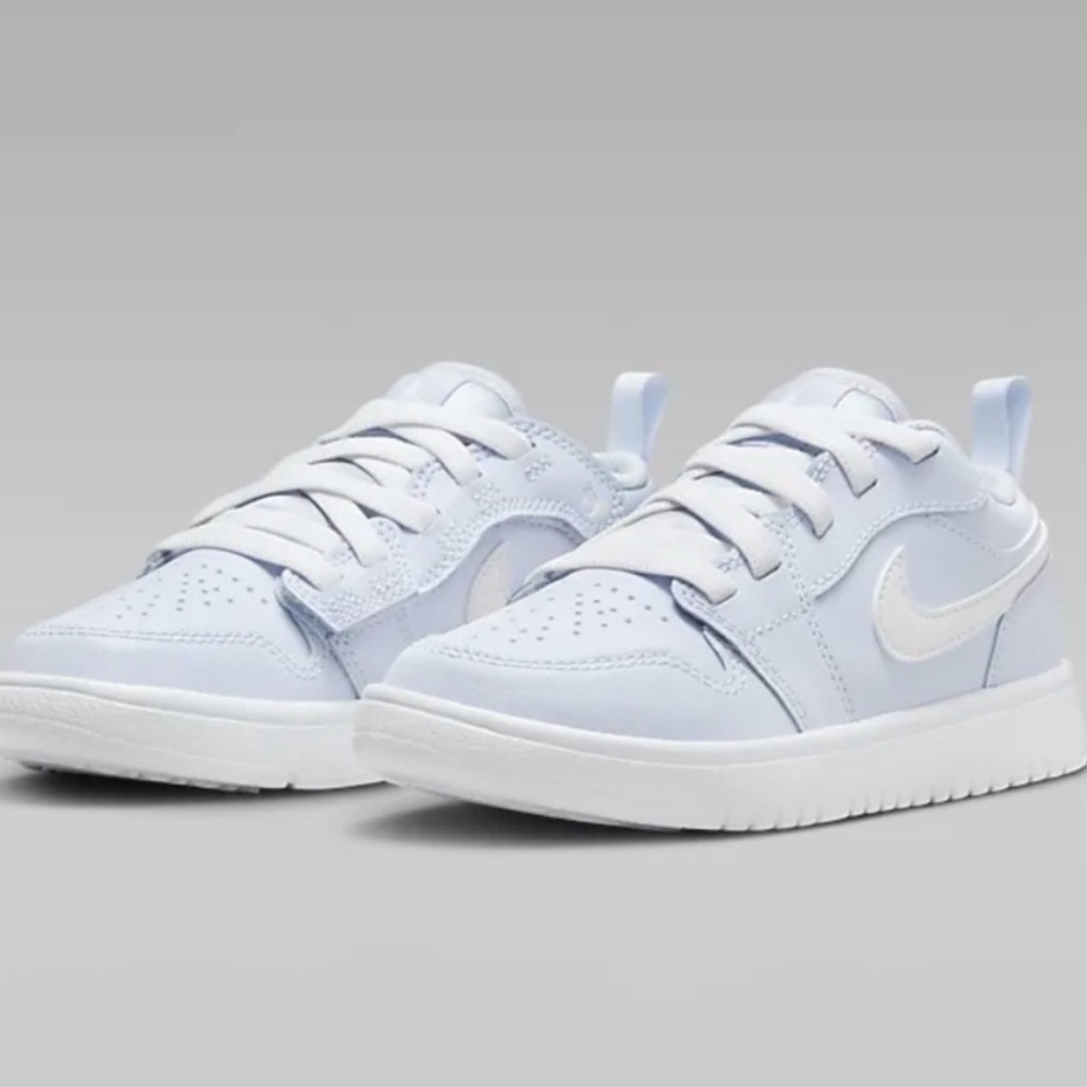 Kids Air Jordan Light Blue Sneakers